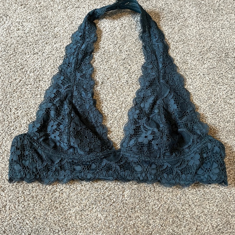 Women’s INTIMATELY FREE PEOPLE Teal Lace Bralette sz S